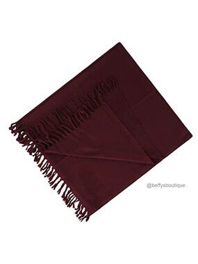 100% Tibetan Wool Handmade Meditation Shawl Prayer Wrap Pashmina Plus Size